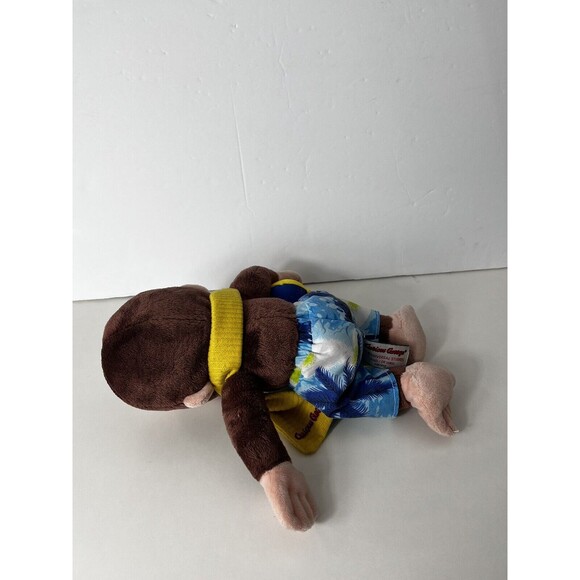 🏖️ Gund Curious George Monkey Plush Stuffed Toy Universal Studios Swim Beach - Picture 3 of 9